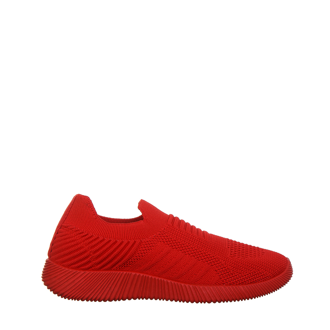 Детски спортни обувки червени  от текстилен материал Luna, 2 - Kalapod.bg