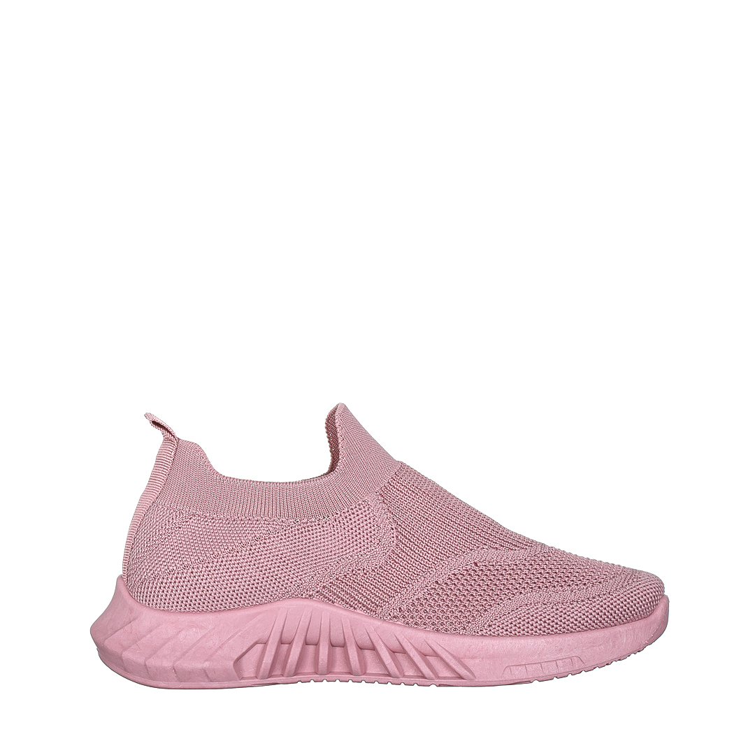 Дамски спортни обувки розови  от текстилен материал  Aceline, 2 - Kalapod.bg