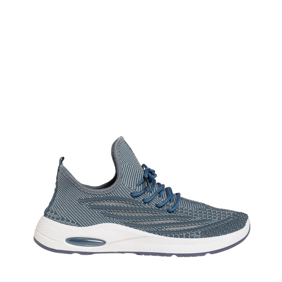 Мъжки спортни обувки сини  от текстилен материал Marvin, 2 - Kalapod.bg
