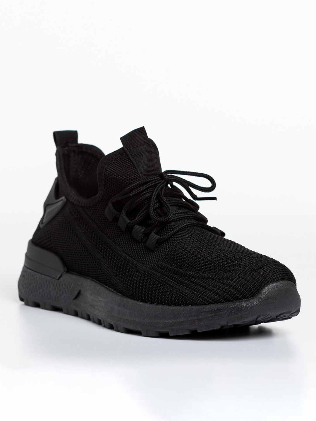 Мъжки спортни обувки черни  от текстилен материал  Kaiden, 2 - Kalapod.bg