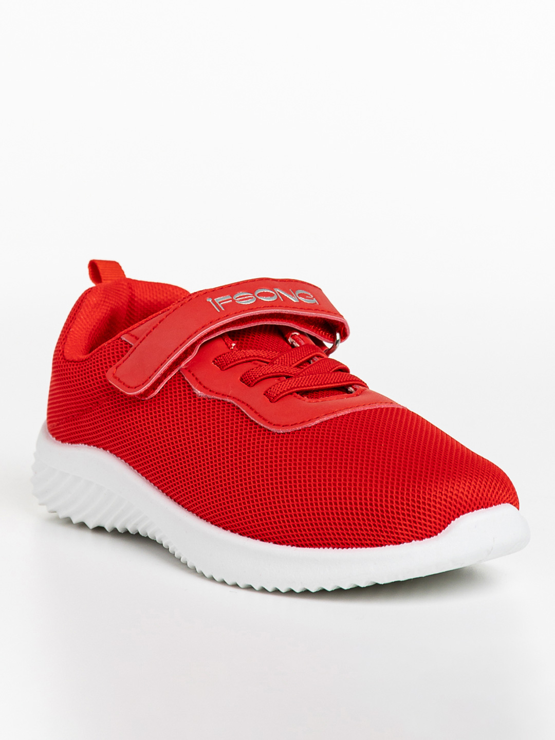 Детски спортни обувки червени от текстилен материал  Amie, 2 - Kalapod.bg