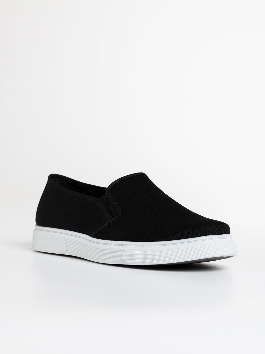 Мъжки спортни обувки черни  от текстилен материал  Elvin - Kalapod.bg