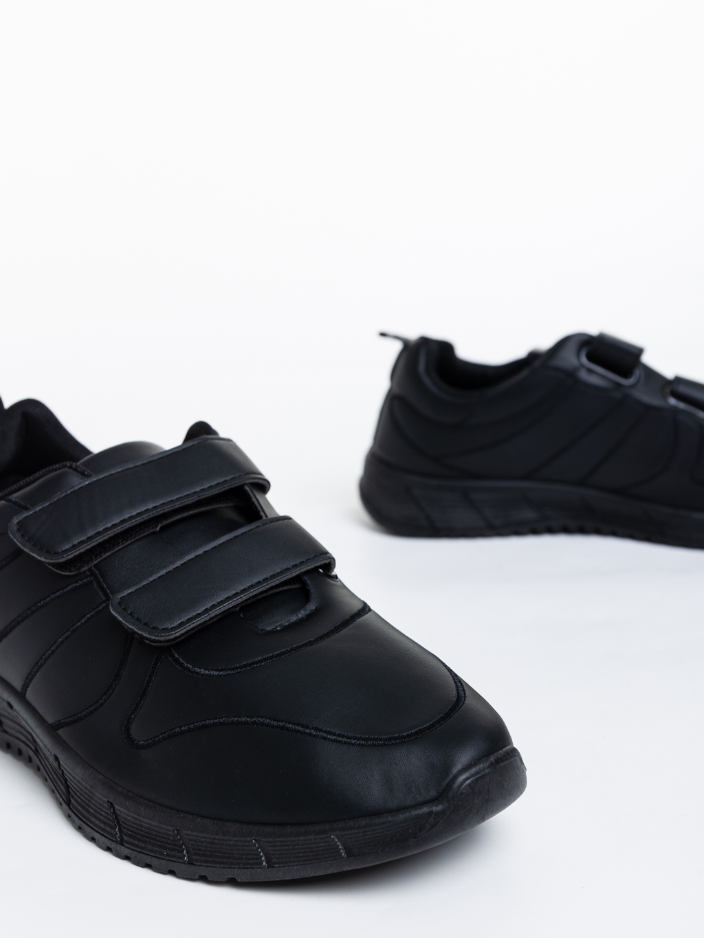 Мъжки спортни обувки черни от еко кожа Dexter, 4 - Kalapod.bg