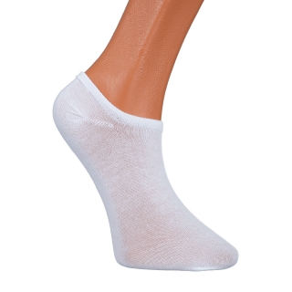  Дамски чорапи и чорапогащници, К-т 3 чифта дамски чорапи бели   BD-1016 - Kalapod.bg