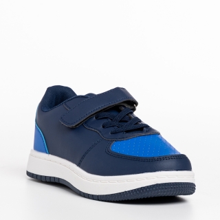 Детски спортни обувки, Детски спортни обувки  сини  от еко кожа  Ponty - Kalapod.bg