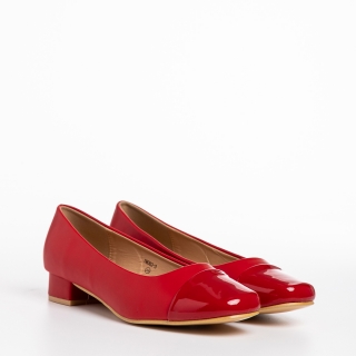 Big size, Дамски обувки  червени от еко кожа  Luanne - Kalapod.bg