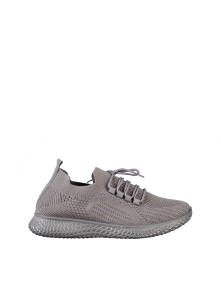Мъжки спортни обувки, Мъжки спортни обувки сиви от еко кожа Vurvun - Kalapod.bg