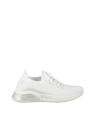 Мъжки спортни обувки, Мъжки спортни обувки  бели  от текстилен материал Amal - Kalapod.bg