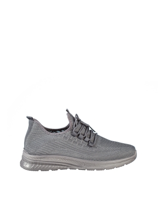 Мъжки обувки, Мъжки спортни обувки сивиот текстилен материал  Lugo - Kalapod.bg