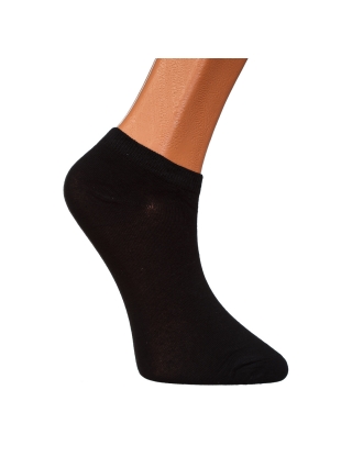 Дамски чорапи, К-т 2 чифта дамски чорапи черни къси безшевни - Kalapod.bg