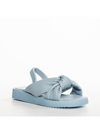 Обувки за деца, Детски сандали  сини  от еко кожа  Louis - Kalapod.bg