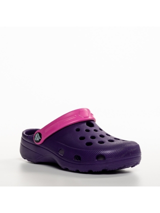 Обувки за деца, Детски чехли  лилави  от синтетичен материал  Ismael - Kalapod.bg