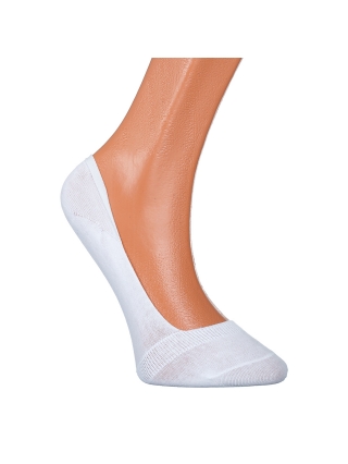 Aксесоари, Мъжки къси чорапи бели безшевни 446 - Kalapod.bg