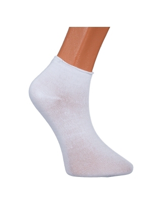 Aксесоари, К-т 3 чифта дамски чорапи бели BD-1011 - Kalapod.bg