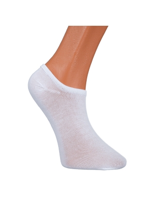  Дамски чорапи и чорапогащници, К-т 3 чифта дамски чорапи бели BD-1016 - Kalapod.bg