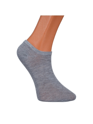  Дамски чорапи и чорапогащници, К-т 3 чифта дамски чорапи сиви BD-1017 - Kalapod.bg