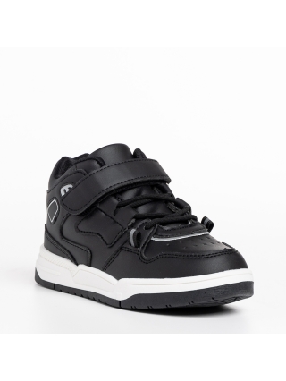 Обувки за деца, Детски спортни обувки  черни от еко кожа  Richey - Kalapod.bg