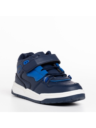 Обувки за деца, Детски спортни обувки  сини  от еко кожа  Richey - Kalapod.bg