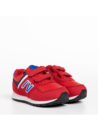 Детски спортни обувки, Детски спортни обувки  червени от еко кожа  Clancy - Kalapod.bg