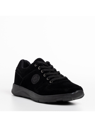 Мъжки обувки, Мъжки спортни обувки  черни от текстилен материал   Raymar - Kalapod.bg