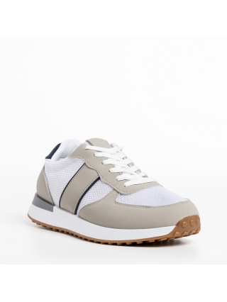 Мъжки обувки, Мъжки спортни обувки  бели от текстилен материал  Valdez - Kalapod.bg
