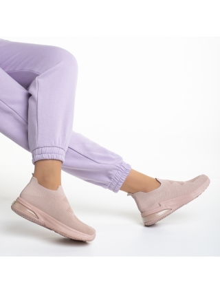 Дамски спортни обувки  розови  от текстилен материал  Rachyl - Kalapod.bg