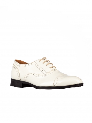 Мъжки стилни обувки, Мъжки обувки  Gildo бели - Kalapod.bg