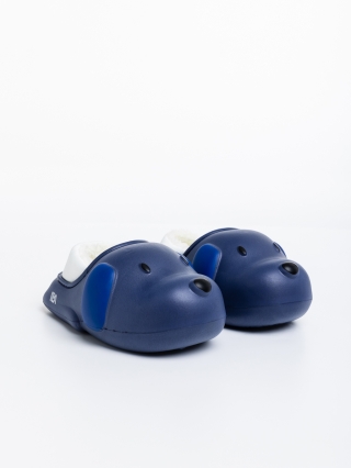 Обувки за деца, Детски чехли тъмно сини от полистирен Clef - Kalapod.bg