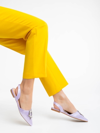 Обувки Дама, Дамски обувки лилави от текстилен материал Jenita - Kalapod.bg