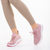 Дамски спортни обувки розови  от текстилен материал  Samye, 5 - Kalapod.bg
