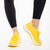 Дамски спортни обувки  жълти  от текстилен материал  Samye, 5 - Kalapod.bg