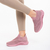 Дамски спортни обувки розови  от текстилен материал  Aceline, 3 - Kalapod.bg