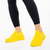 Дамски спортни обувки  жълти  от текстилен материал  Aceline, 3 - Kalapod.bg