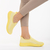 Дамски спортни обувки  жълти  от текстилен материал  Fatima, 3 - Kalapod.bg