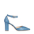 Дамски обувки  с ток сини от еко кожа Ramani, 2 - Kalapod.bg