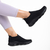 Дамски спортни обувки черни от текстилен материал  Adalira, 6 - Kalapod.bg