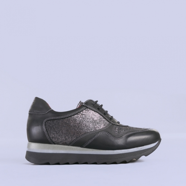 Всекидневни обувки от естествена кожа Size черни, 5 - Kalapod.bg