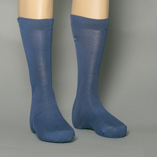 Дълги мъжки чорапи Lee Cooper сини - Kalapod.bg