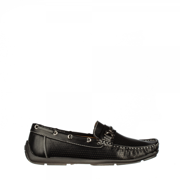 Мъжки обувки  Foril черни, 2 - Kalapod.bg