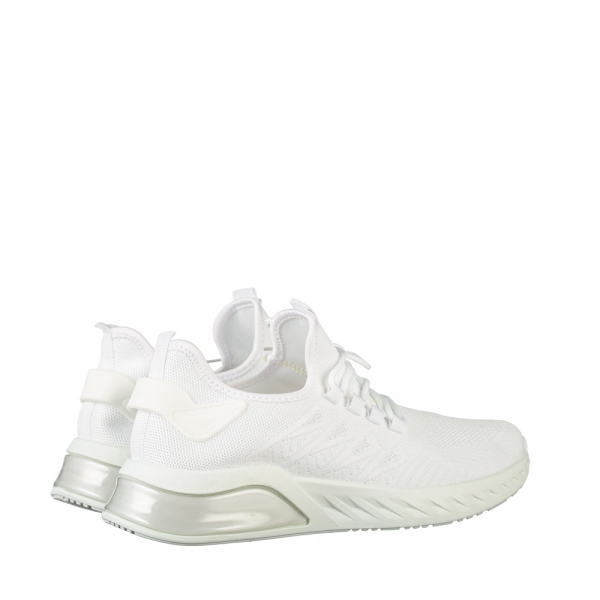 Мъжки спортни обувки  бели  от текстилен материал Riddel, 4 - Kalapod.bg