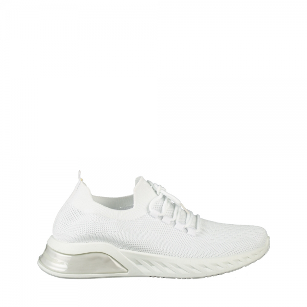 Мъжки спортни обувки  бели  от текстилен материал Amal - Kalapod.bg