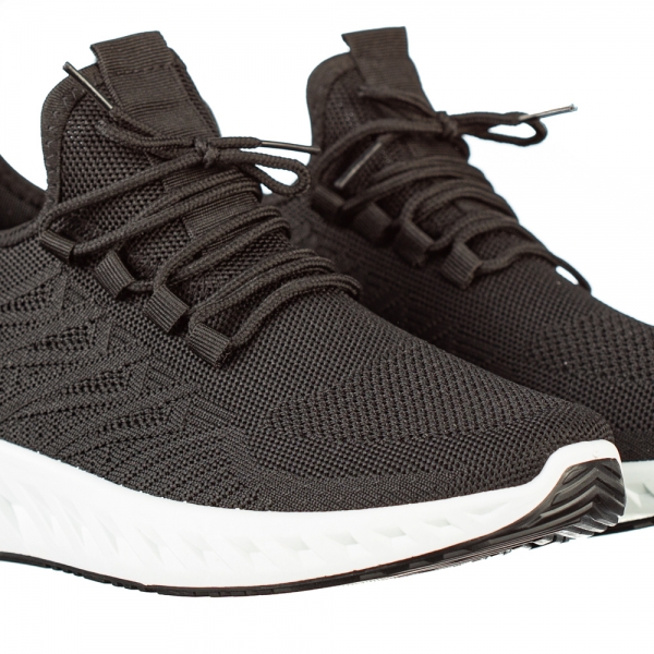 Мъжки спортни обувки  черни  от текстилен материал Riddel, 3 - Kalapod.bg