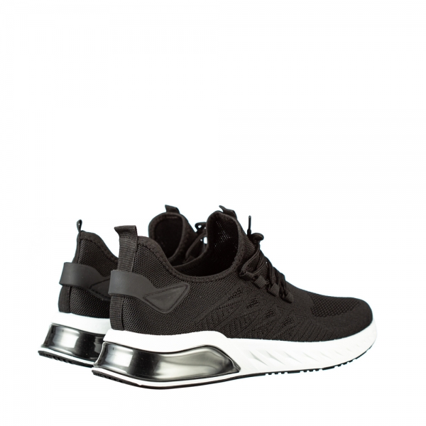 Мъжки спортни обувки  черни  от текстилен материал Riddel, 4 - Kalapod.bg