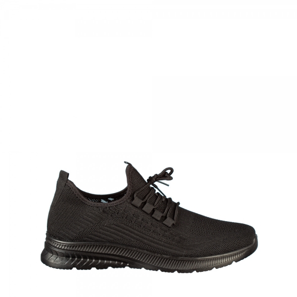 Мъжки спортни обувки черни от текстилен материал  Lugo - Kalapod.bg