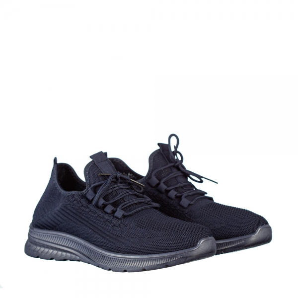Мъжки спортни обувки синиот текстилен материал  Lugo, 2 - Kalapod.bg