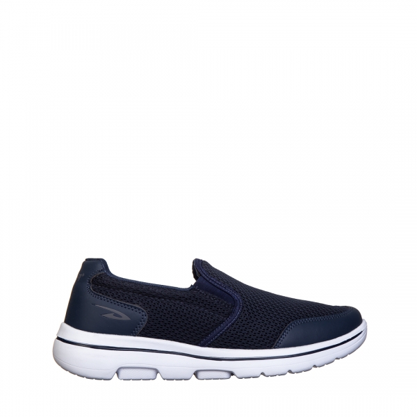 Мъжки спортни обувки синиот текстилен материал Kadence, 2 - Kalapod.bg