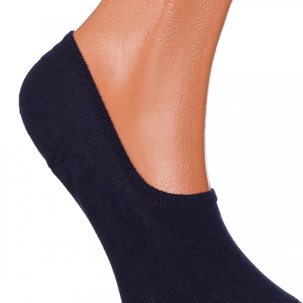 Мъжки къси чорапи сини безшевни  SUN-B, 2 - Kalapod.bg