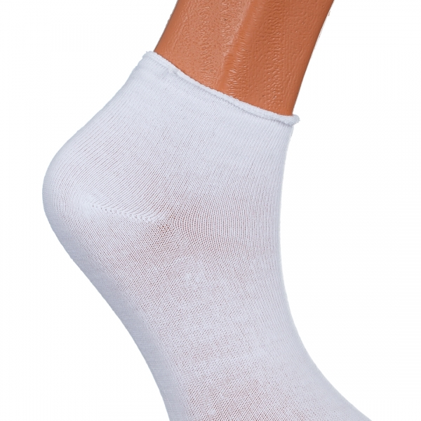 К-т 3 чифта дамски чорапи бели BD-1011, 4 - Kalapod.bg