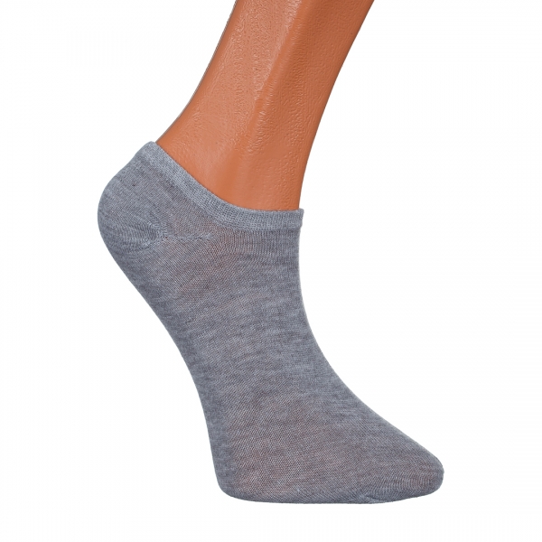 К-т 3 чифта дамски чорапи сиви BD-1017 - Kalapod.bg