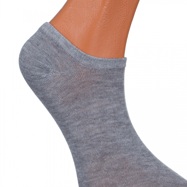 К-т 3 чифта дамски чорапи сиви BD-1017, 4 - Kalapod.bg